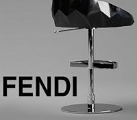 1 x Fendi Cristallino Bar Stool by Fendi Casa - CL087 - Location: Altrincham WA14 - RRP£689.00