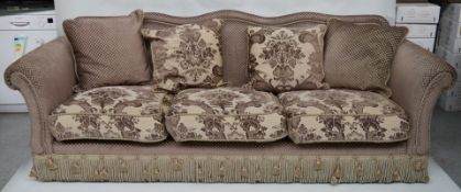 1 x Parker & Farr "Abigail Special" Sofa - Size 300x90 x86cm -CL087- Location: Altrincham WA14