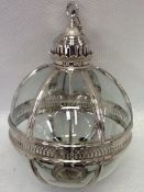 1 x Eichholtz Eichholtz Residential Lantern Nickel Medium-CL087 - Location: Altrincham WA14