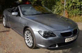 1 x BMW Series 6 630I Automatic Convertible Car - 57 Plate - Stunning Example With Full Leather