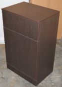 10 x Venizia BTW Toilet Pan Units in Wenge With Concealed Cisterns - 500mm Width - Includes Push