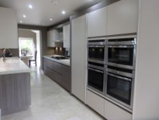 1 x Stunning Siematic Kitchen With Modern Miele and Neff appliances - Superbly Presented In