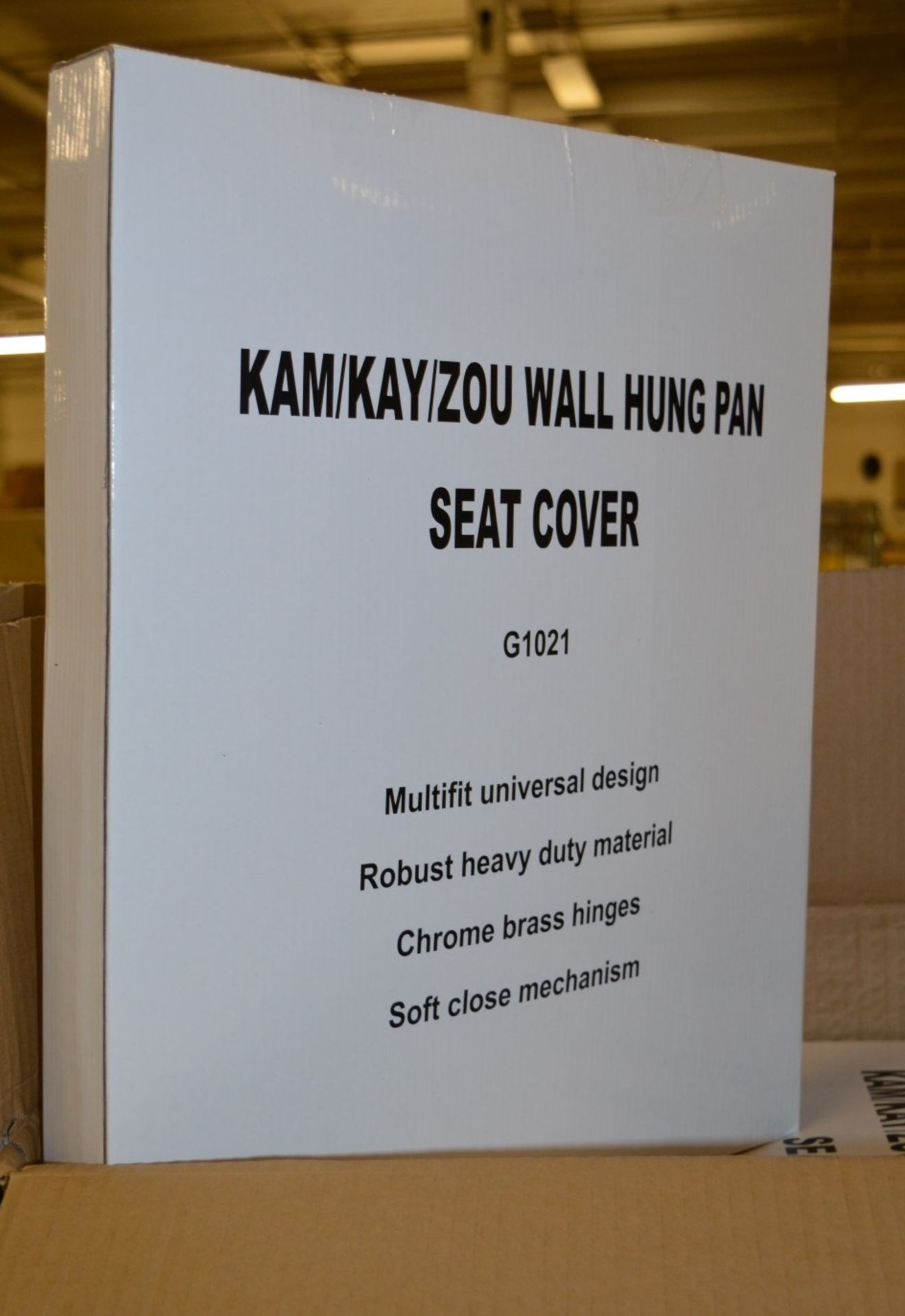 5 x Kamara Toilet Pan Seat Covers - Features  Multifit Universal Design, Robust Heavy Duty Material, - Image 2 of 4
