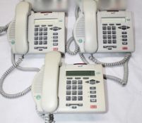 3 x BT / Nortel Office Telephones - Model: PLATINUM 2 (M3902) - Pre-owned In Working Order - Taken