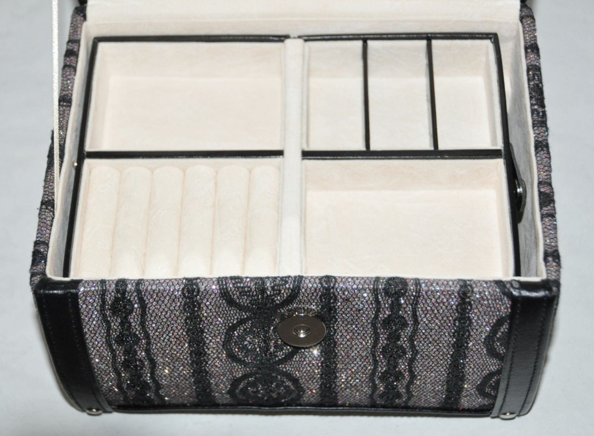 1 x "AB Collezioni" Italian Luxury Jewellery Case (34154N) - Ref LT111  – Features A Pull-Out - Image 4 of 5
