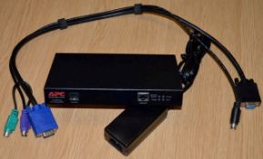 1 x APC IP Gateway for Analog KVM Switch - Model AP5456 - With PSU and Cable - Removed From