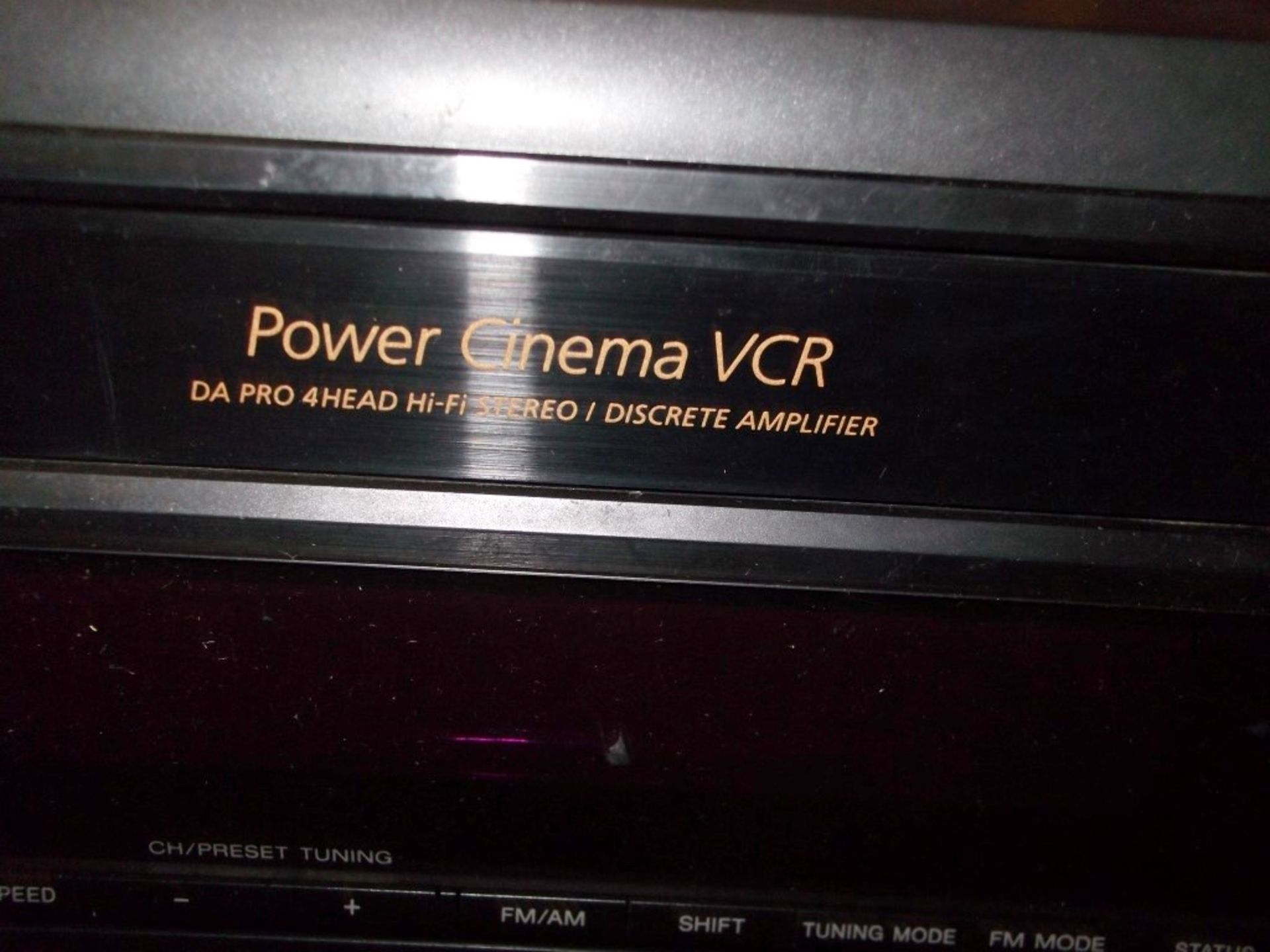 1 x Sony SLV-AV100 - Combination Amplifier, Receiver & VHS - Boxed With Remote - Working Condition - - Image 7 of 8