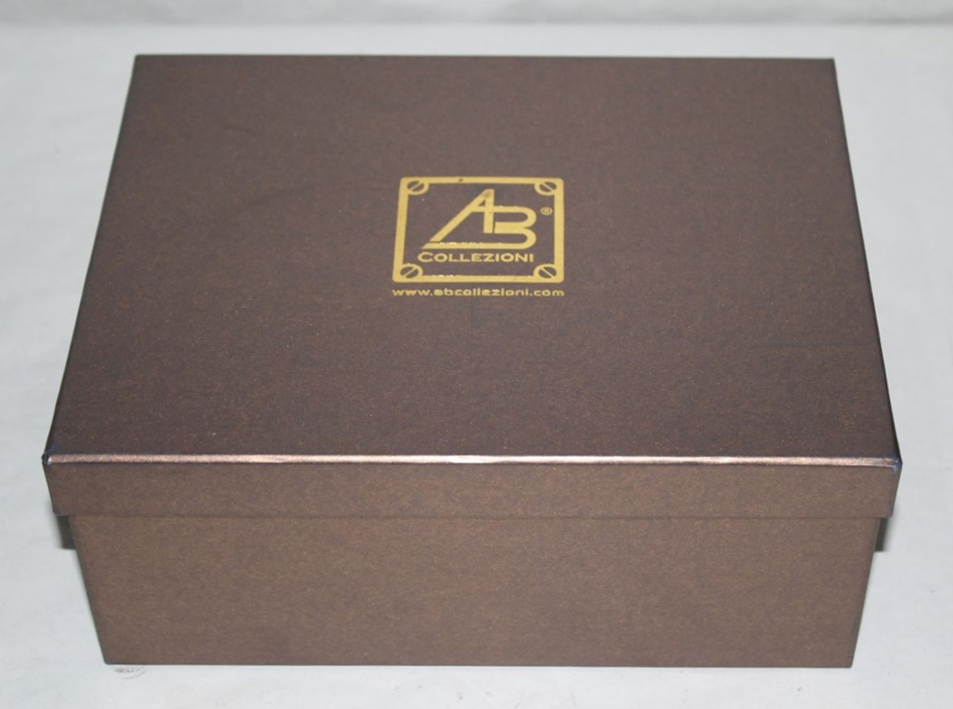 1 x "AB Collezioni" Italian Luxury Watch Box (34043) - Ref LT149  – Genuine Leather With 6 - Image 4 of 4