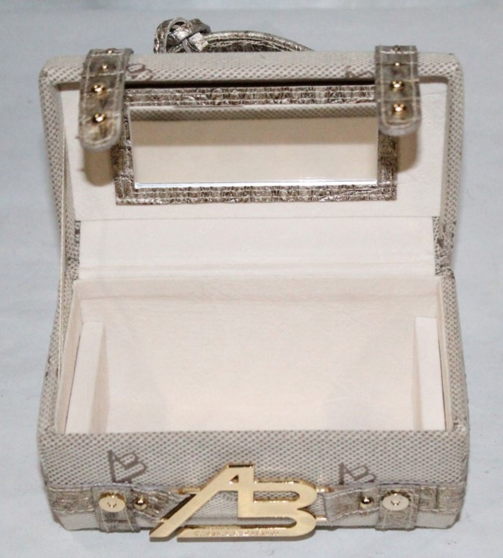 1 x "AB Collezioni" Italian Luxury Jewellery Box (30533) - Ref LT133  – Features A Pull-Out - Image 5 of 5