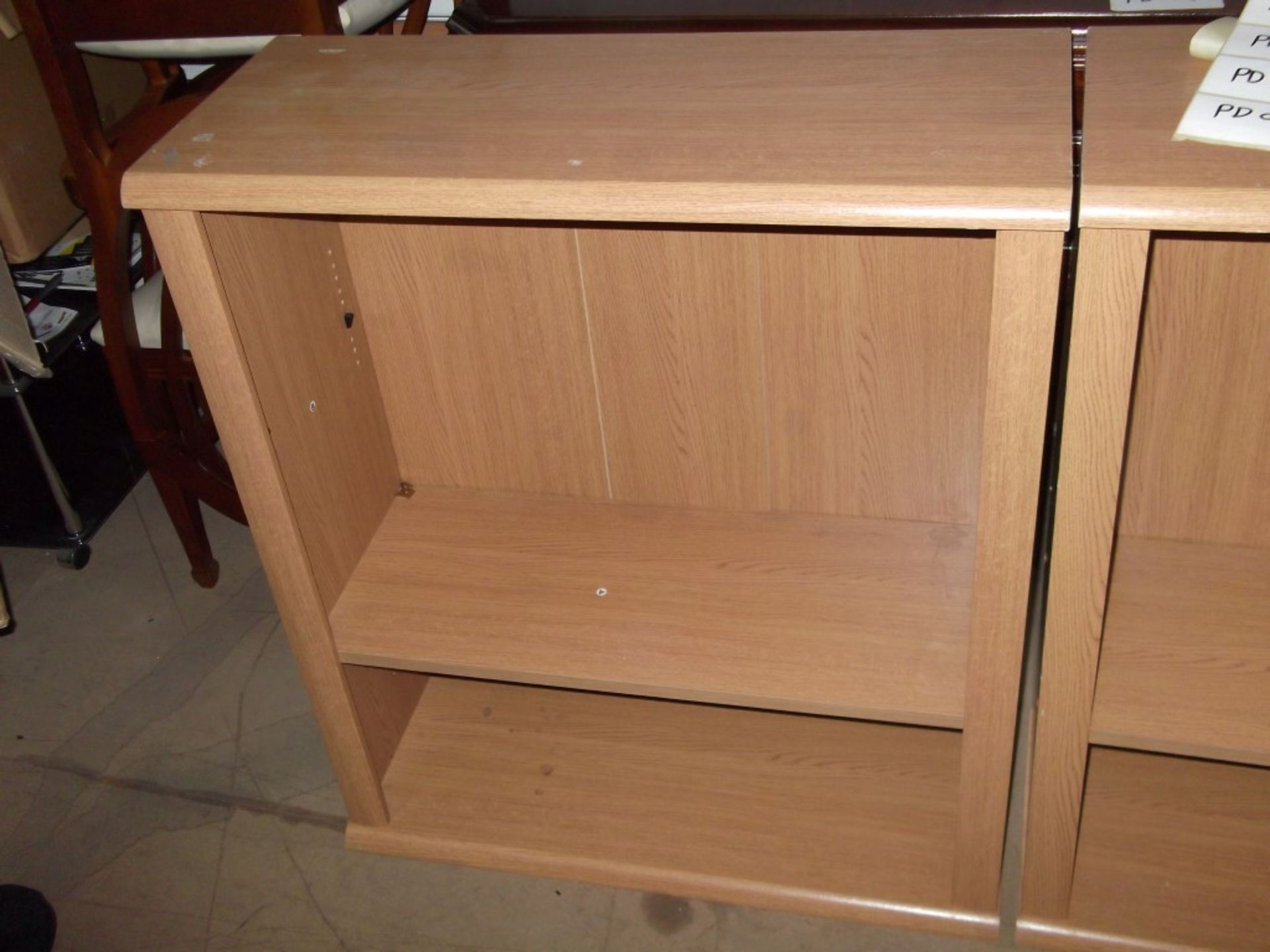 2 x Bookcases - Prebuilt - Dimensions: H80 x W80 x D33cm - PD069 / PD070 - CL079 - Location: Leeds - Image 4 of 5