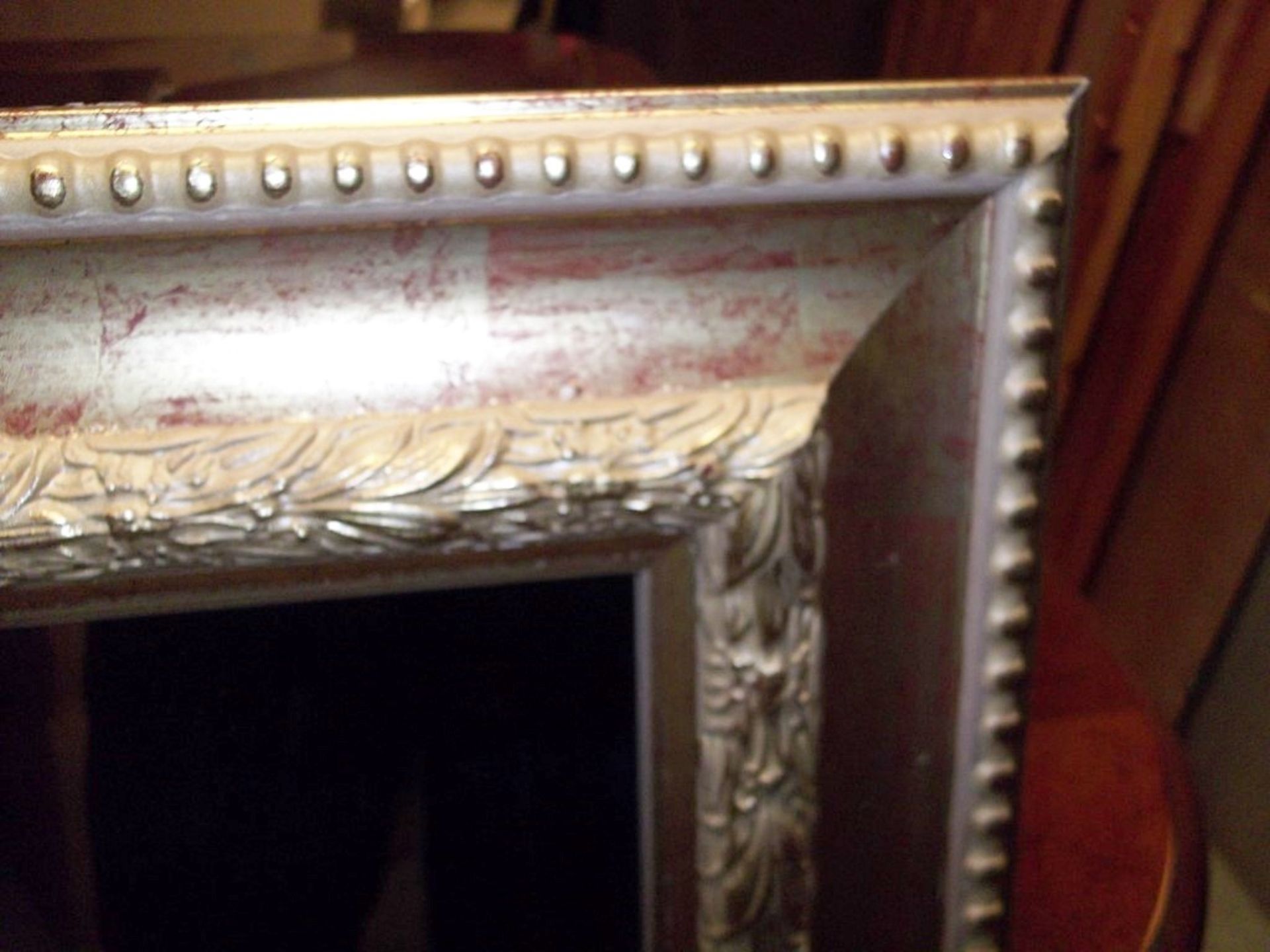 1 x Large Mirror, With Gold Flecked Frame - Pre-owned In Great Condition - Dimensions: 110 x - Image 4 of 6