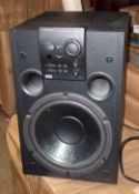 1 x KENWOOD Powered Subwoofer - Model: SW-505D-B - Pre-owned In Good Working Condition With Original