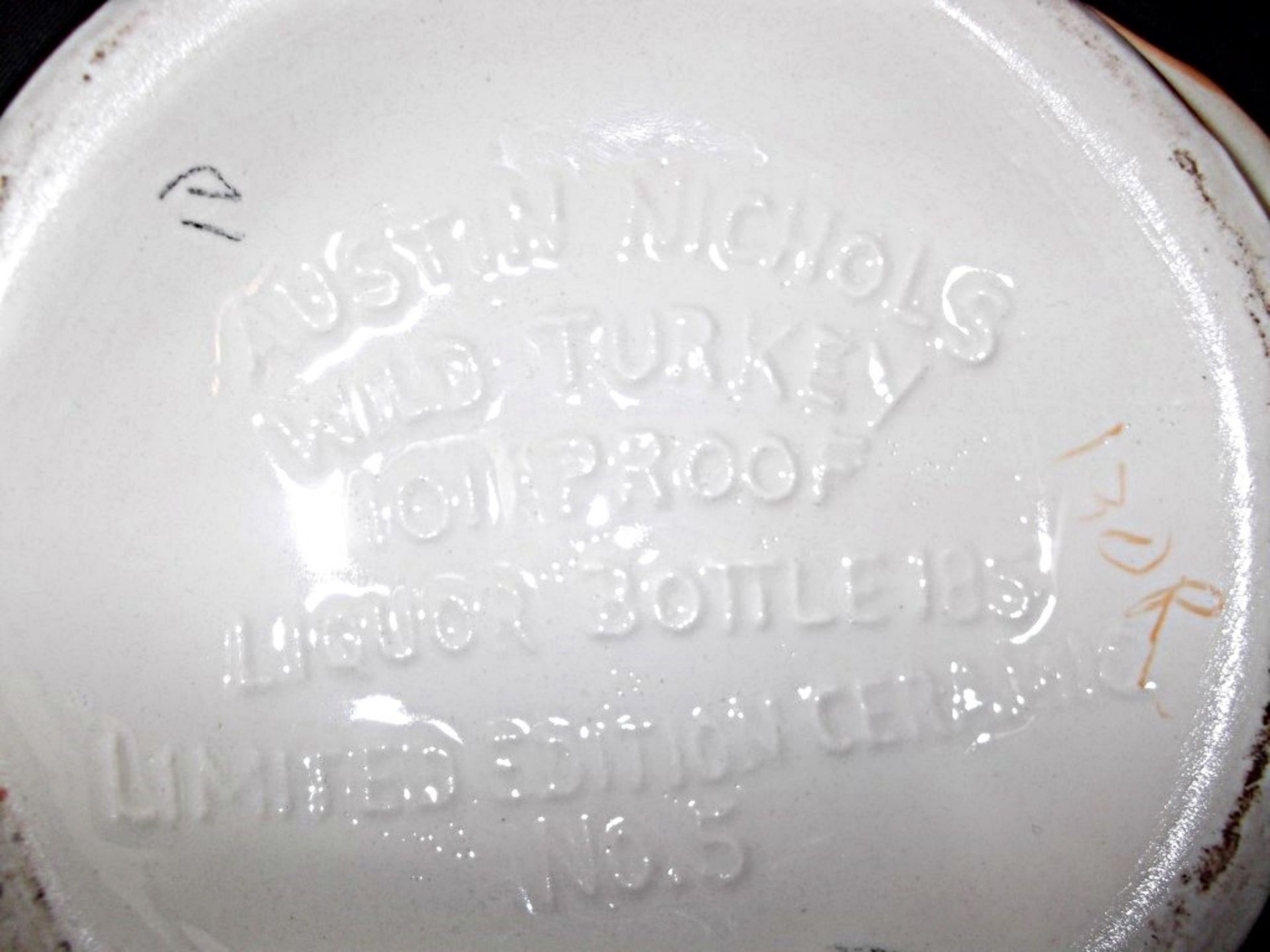 1 x Justin Nichols Wild Turkey Figural Porcelain Decanter - Limited Edition "Spirit of '76" Decanter - Image 3 of 5