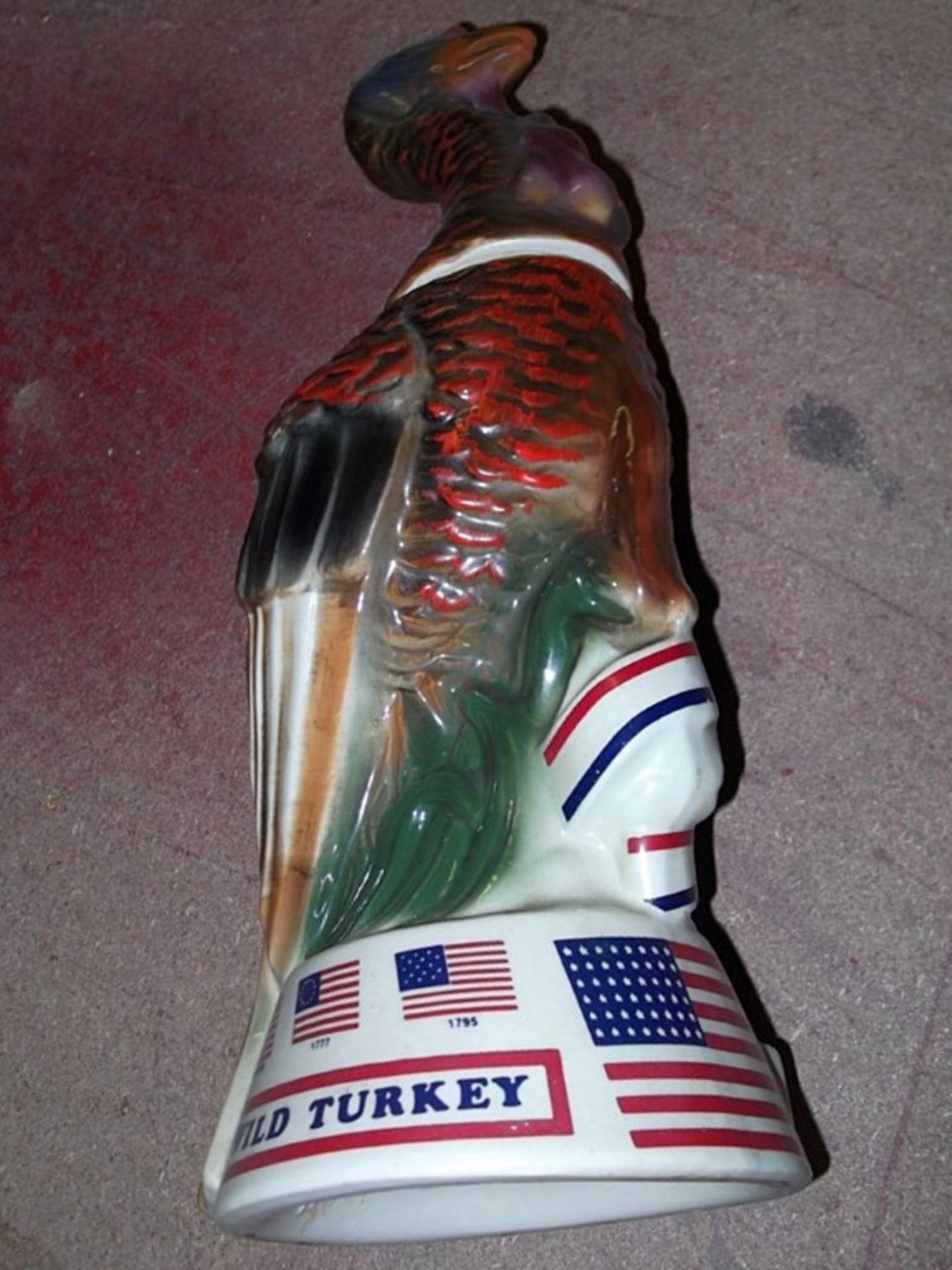 1 x Justin Nichols Wild Turkey Figural Porcelain Decanter - Limited Edition "Spirit of '76" Decanter - Image 4 of 5