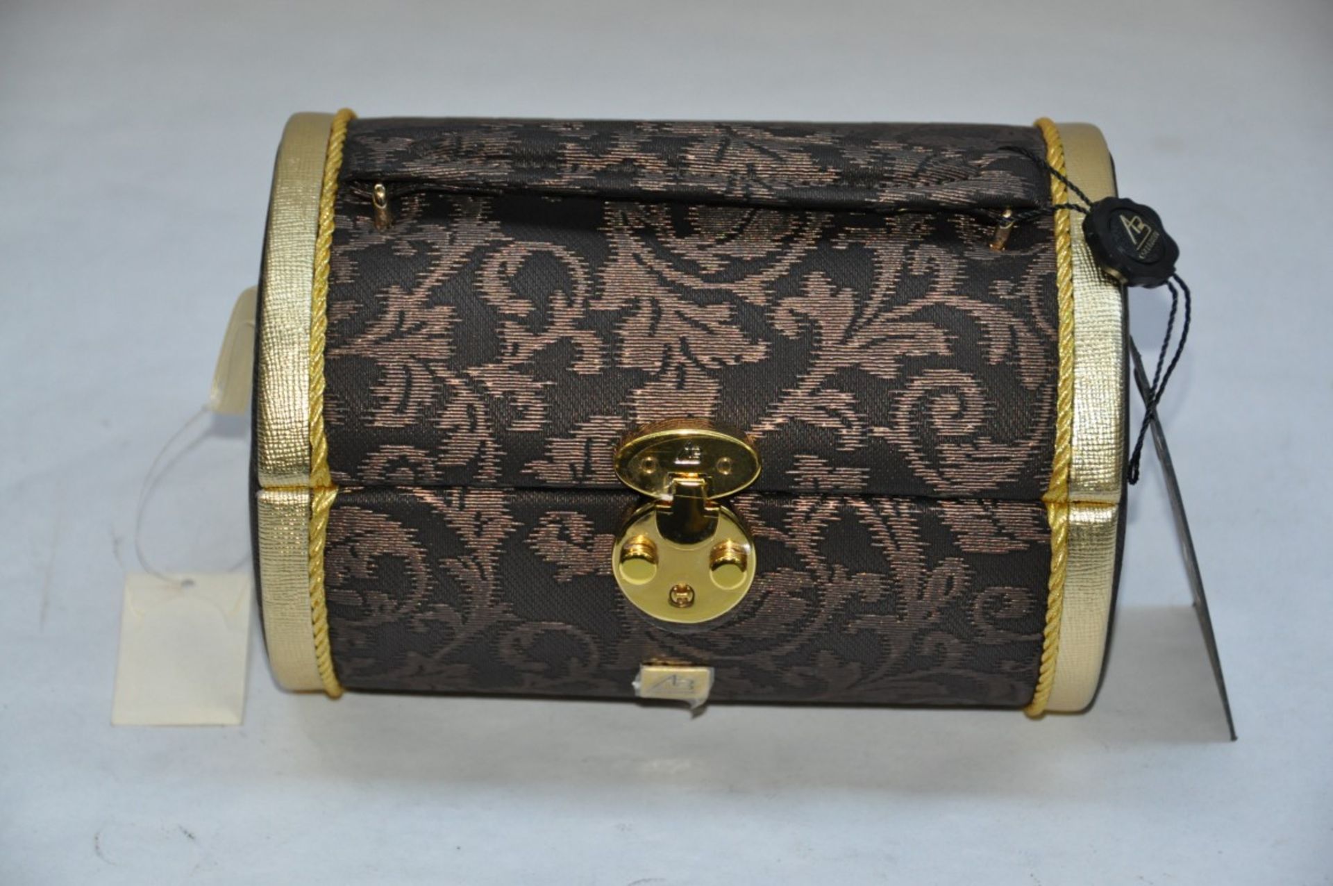 1 x "AB Collezioni" Italian Luxury Travelling Jewellery Box (34234M) - Ref LT065 – Lockable, With - Image 5 of 5