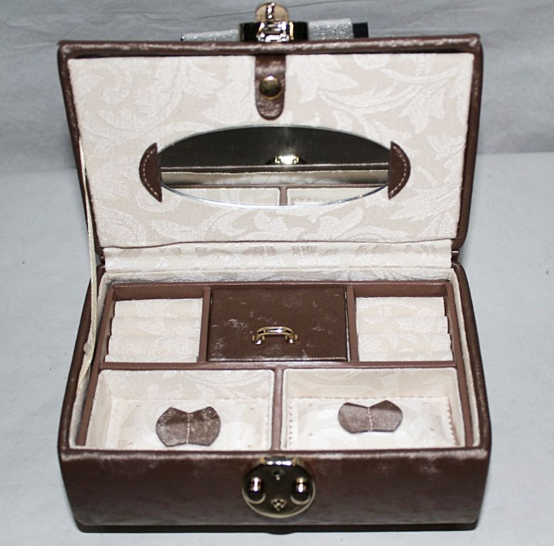 1 x "AB Collezioni" Italian Luxury Jewellery Box (33546) - Ref LT140  – Features A Pull-Out - Image 2 of 5