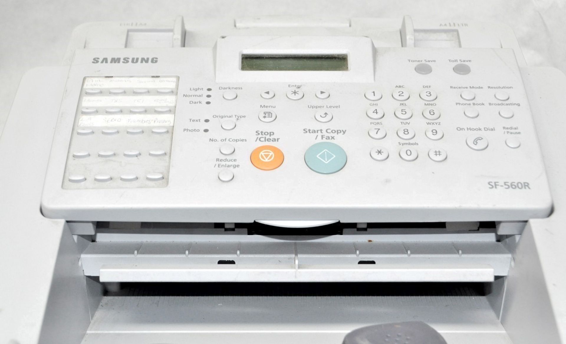 1 x Samsung SF-S60R Office Fax Machine / A4 Copier - Taken From A Working Office Environment - - Image 4 of 4
