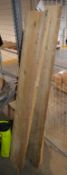 4 x Solid Timber Planks - 164x22x3.5cm - CL300 - Ref S266 - Location: Swindon, Wiltshire, SN2