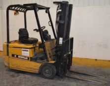 1 x Caterpillar Electric Counter Balance Forklift Truck - Model EP18KT - 1800kg Basic Capacity -