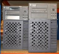 2 x Sun Enterprise 250 Computer Server Systems - Untested - CL300 - Ref MZF - Location: Swindon,