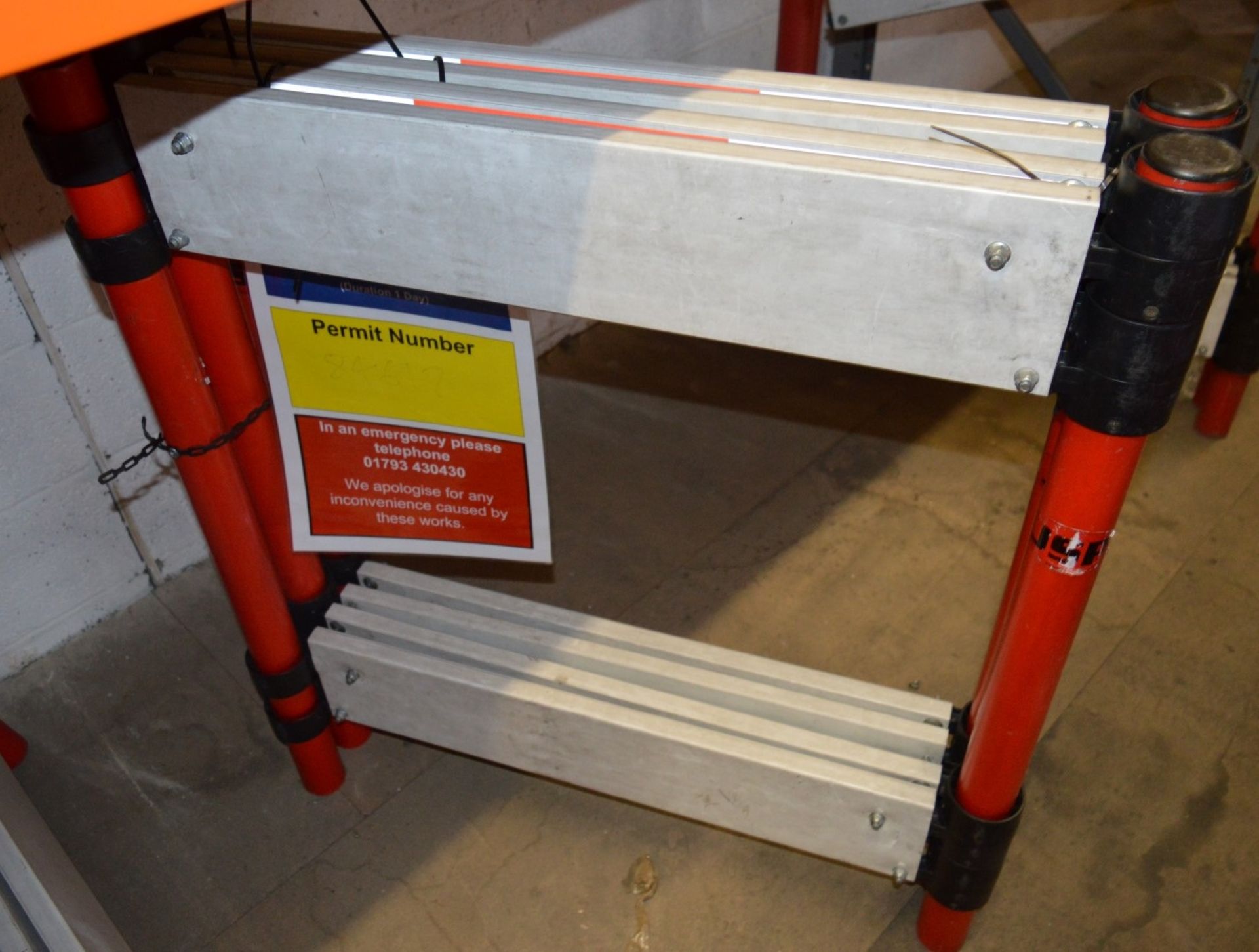 6 x JSP Pre Assembled Folding Barrier Systems - Ideal For Use Around Temporary Excavations and - Image 5 of 5