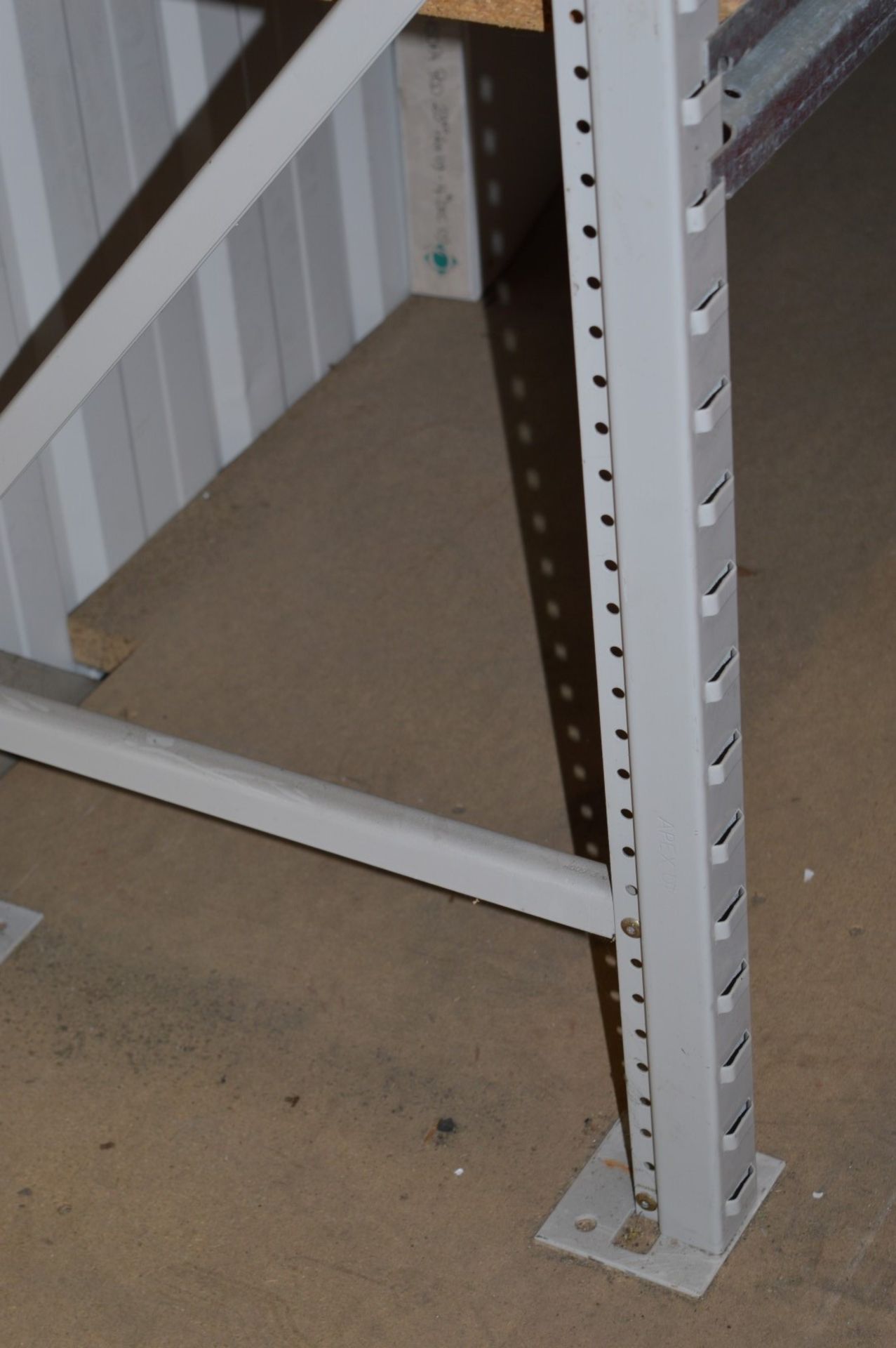 1 x Large Quantity of Heavy Duty Rivet Storage Racking - Grey Finish - Includes 6 Uprights and 18 - Image 4 of 8