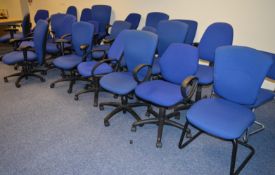 24 x Various Office Swivel Chairs - HUGE Collection Suitable For Large Office Environments -