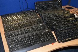 1 x Collection of Computer Keyboards and Mice - Includes 15 Keyboards and 13 x Mice - Brands Include