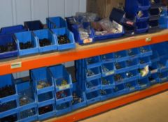 Approx 88 x Linbin Tubs With Contents - Assorted Variety of Consumables Included - Please See The