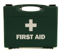 1 x Blue Dot First Aid Kit in Durable Hard Plastic Case - Conforms to BS 8599 Standard - New and