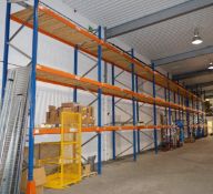 10 x Bays of Warehouse PALLET RACKING - Lot Includes 11 x Uprights, 58 x Crossbeams, 4 x Corner