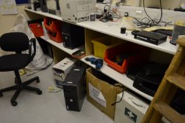 Assorted Collection of Items From IT Room - Includes Fire Extinguishers, Paper Shredders, Chairs, IT
