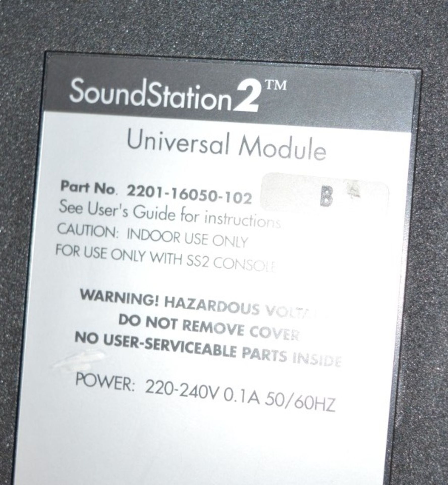 1 x Polycom Soundstation 2 LCD Conference Phone - Model 2201-1600-01 - Features 3 Cardioid - Image 2 of 4