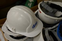 22 x Safety Hard Hats With Adjustable Size Straps - CL300 - Ref S200 - Location: Swindon, Wiltshire,