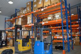 3 x Bays of Warehouse PALLET RACKING - Lot Includes 4 x Uprights, 18 x Crossbeams, 1 x Corner