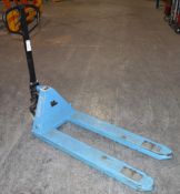 1 x Pallet Pump Truck - Eoslift - 2500kg Lift Capacity - Fork Width 54 cm - Fork Length 114 cm -