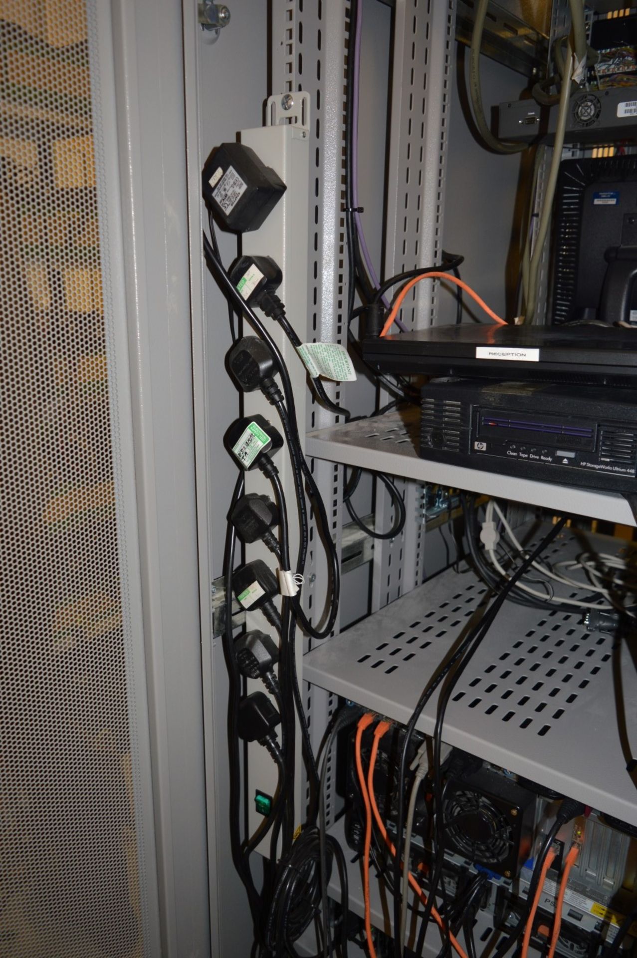 3 x Upright 19 Inch Server Rack Enclosures With Patch Panels - Location: Swindon, Wiltshire, SN2 - Image 7 of 9