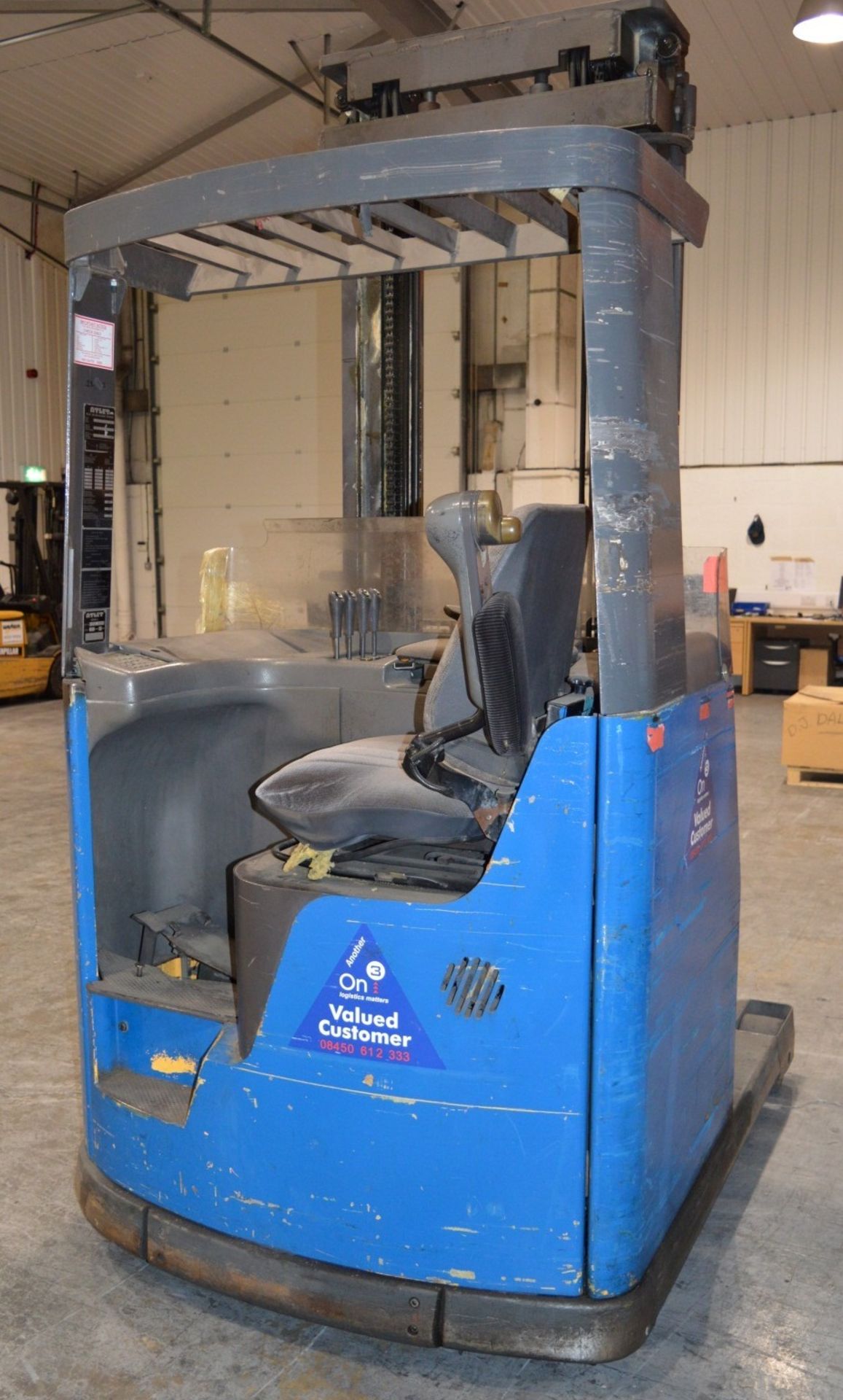 1 x Atlet Electric Forklift Reach Truck - 1994 - Model Atlet Series 2 14 DTFURL 610 UNS - Includes - Image 7 of 10