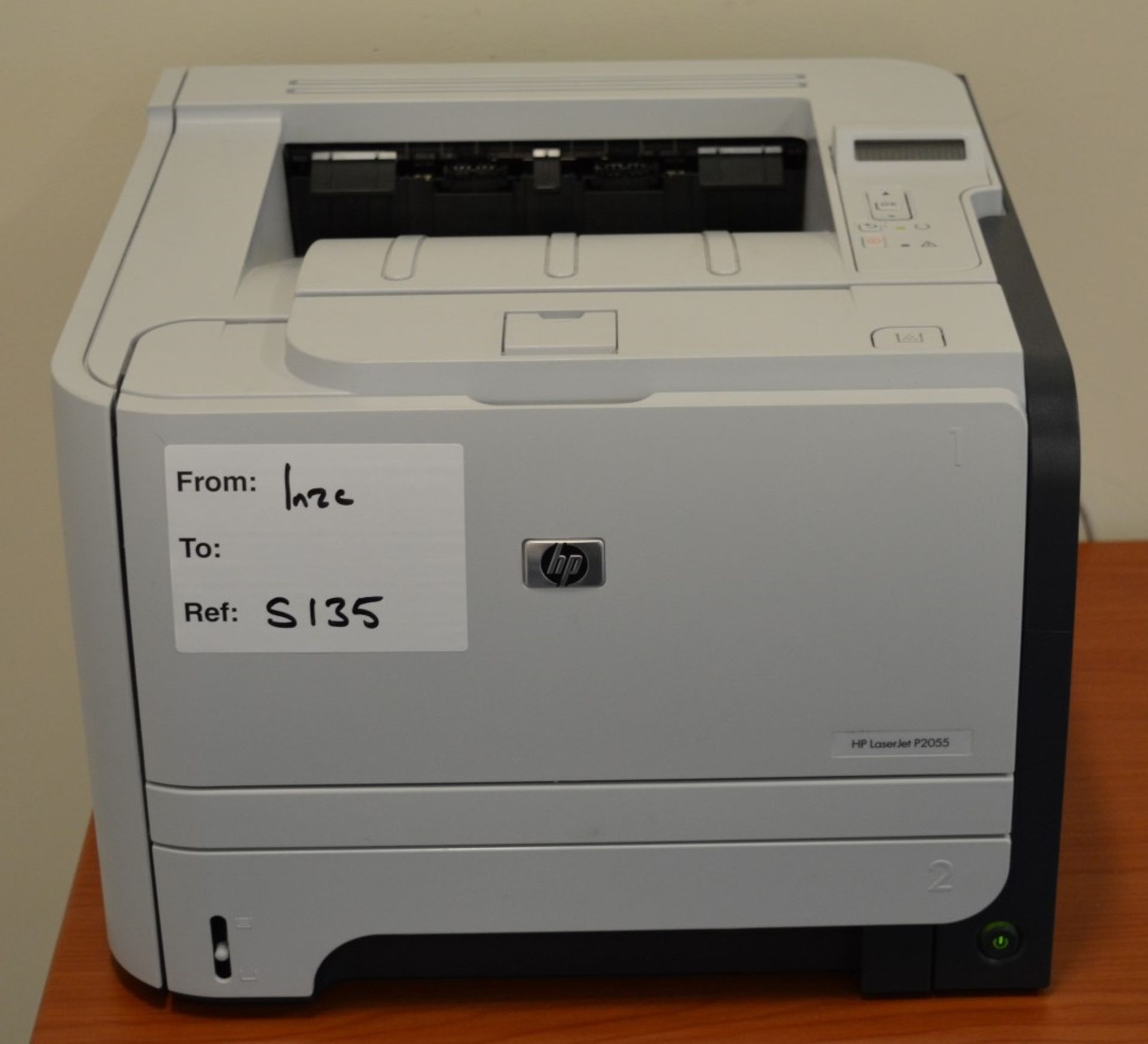 1 x HP Laserjet P2055 Mono Laser Printer - Ideal For Home or Office Computers - Please Note That The - Image 2 of 3