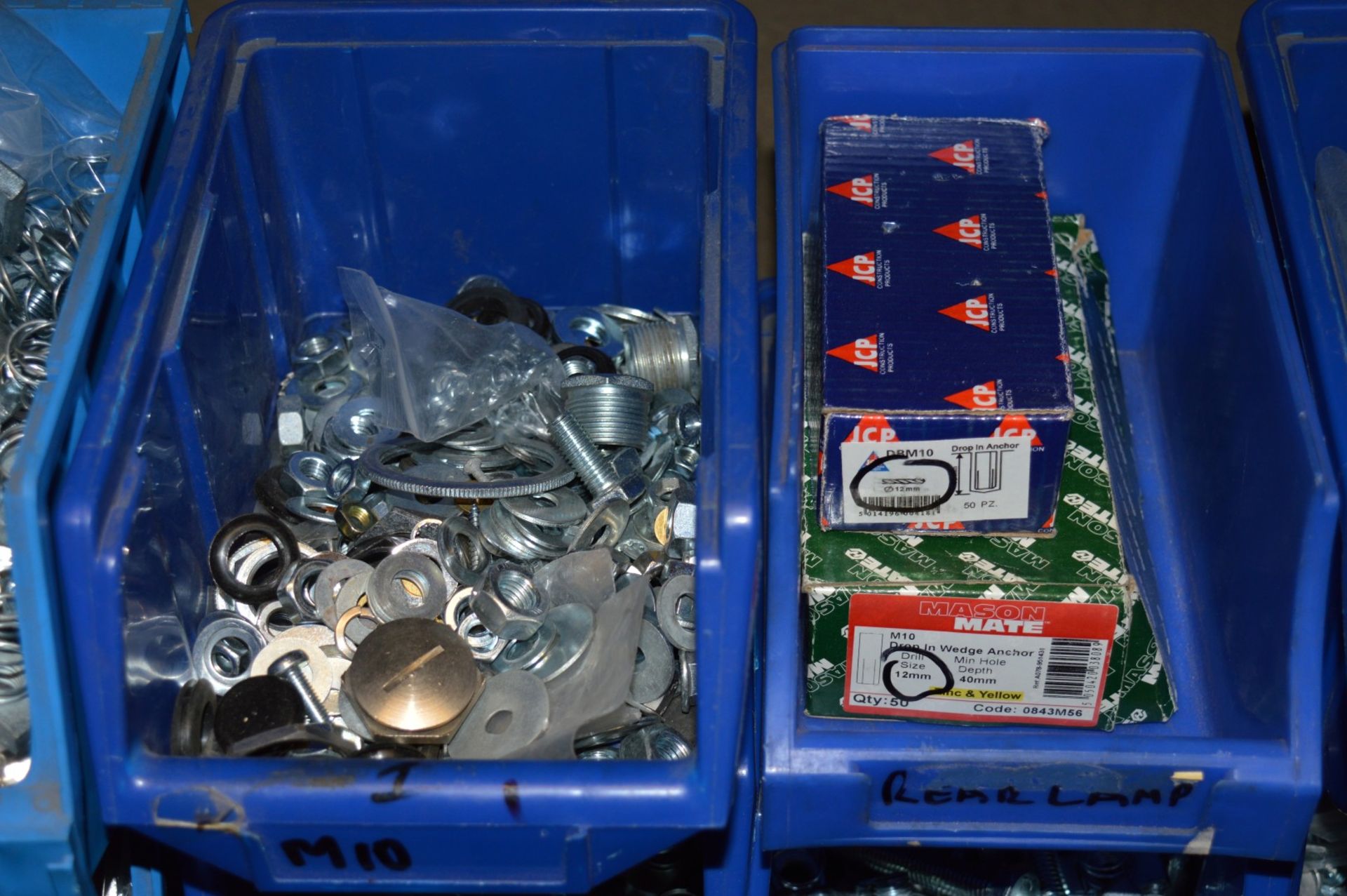 44 x Linbin Tubs With Contents - Assorted Variety of Consumables Included - Please See The - Image 15 of 25