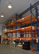 3 x Bays of Warehouse PALLET RACKING - Lot Includes 4 x Uprights, 18x Crossbeams, 1 x Corner