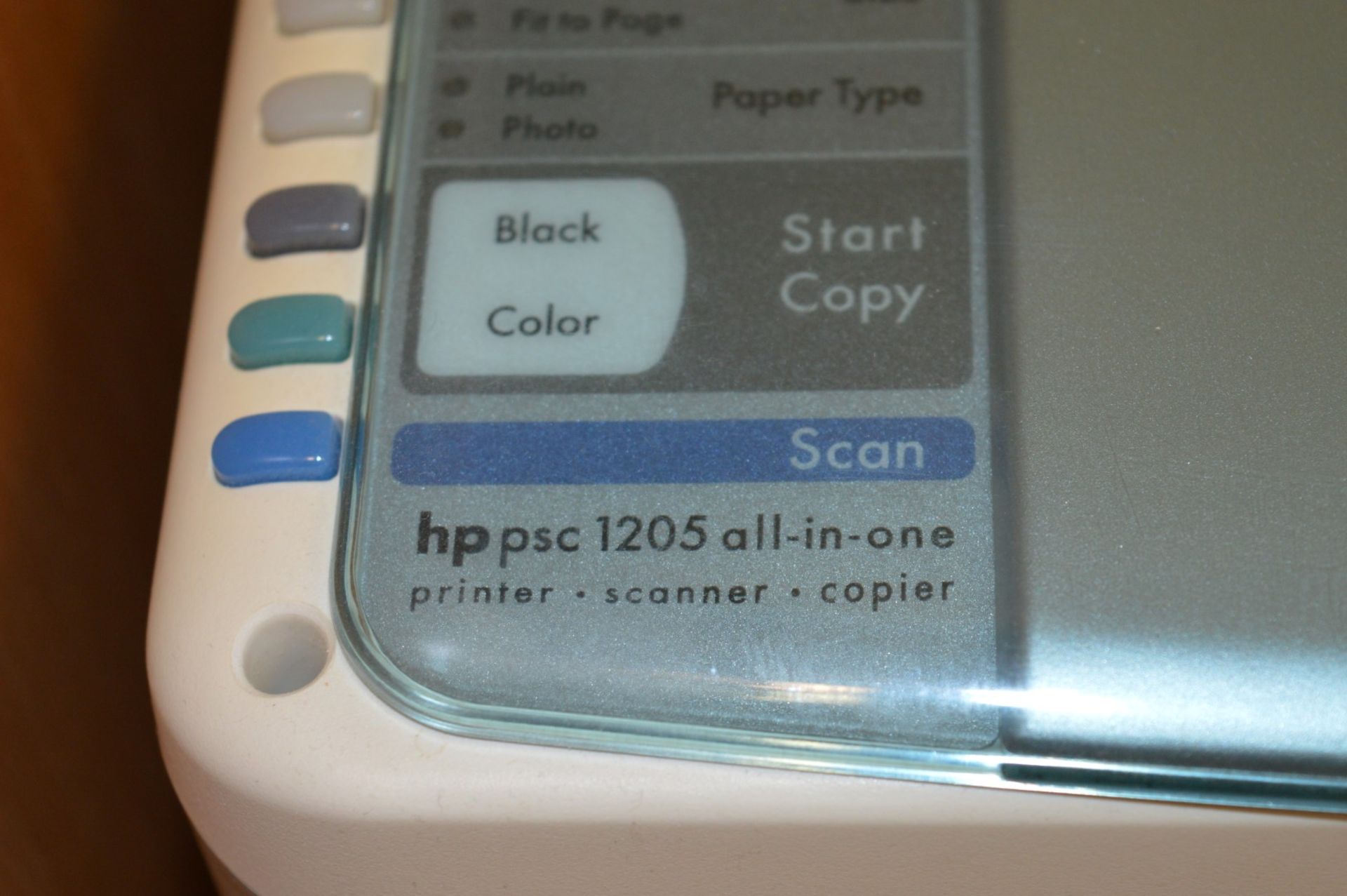 1 x HP Officejet PSC1205 All In One Multifunction Colour Inkjet Printer - Scan Copy and Print - - Image 4 of 4