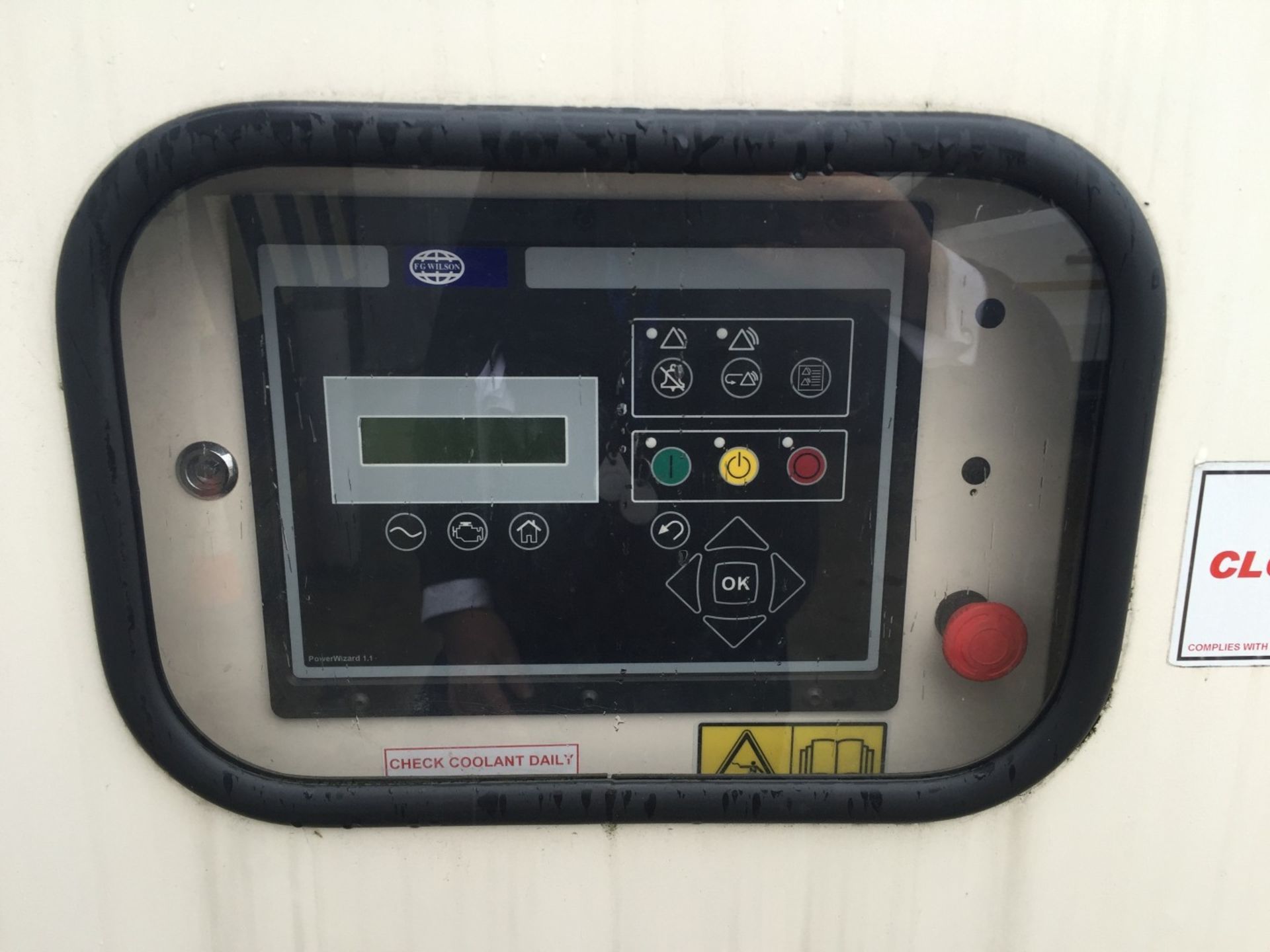 1 x FG Wilson P110-2 Diesel Generator - 110kVA - Year 2010 - With Service History - Powered By - Image 6 of 20