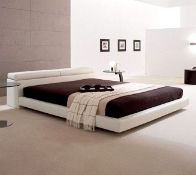 1 x CATTELAN LOGAN KINGSIZE BED - 150x200 - EXCELLENT CONDITION /  NEW - Ref: 2937740 - CL087 -
