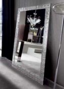 1 x GIORGIO Absolute Murano Floor Mirror - H 200. W 140. D 3 cm - Ref: 3377737 - An Impressive 2