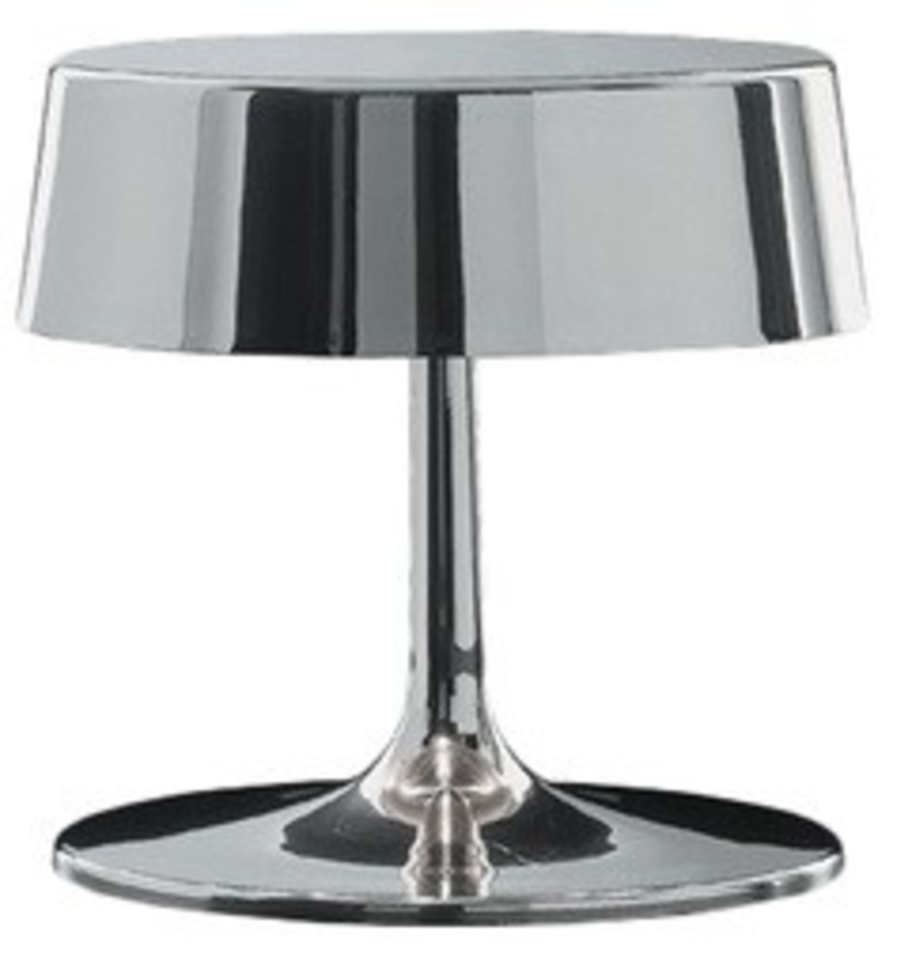 1 x PENTA "China" Medium Table Lamp - Chrome - Ref: 3168959 - CL087 - Location: Altrincham WA14 -
