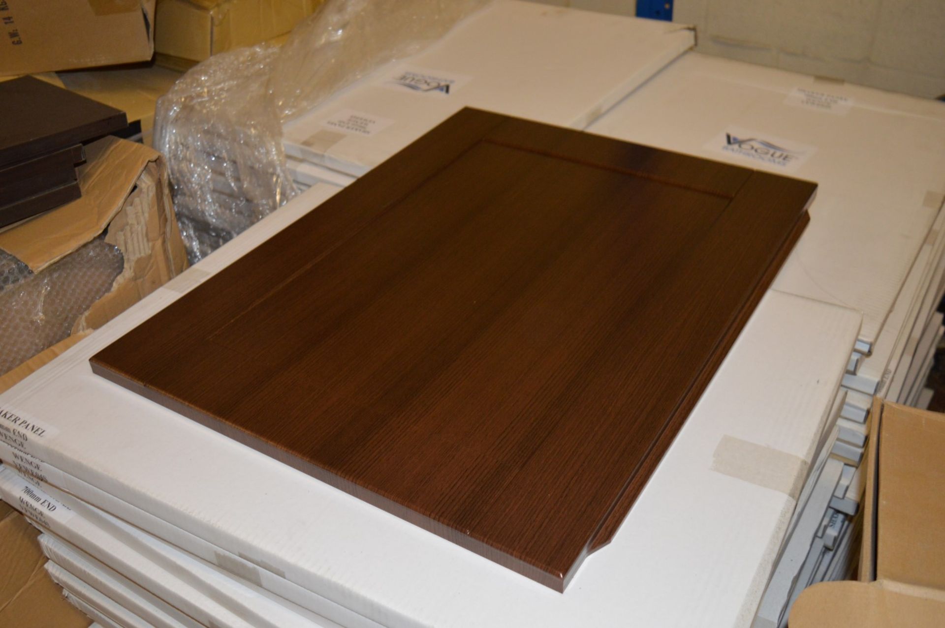 75 x Vogue Bathrooms Wenge End Panels - 700mm - Brand New Boxed Stock - Ref A - CL034 - Location: - Image 2 of 2