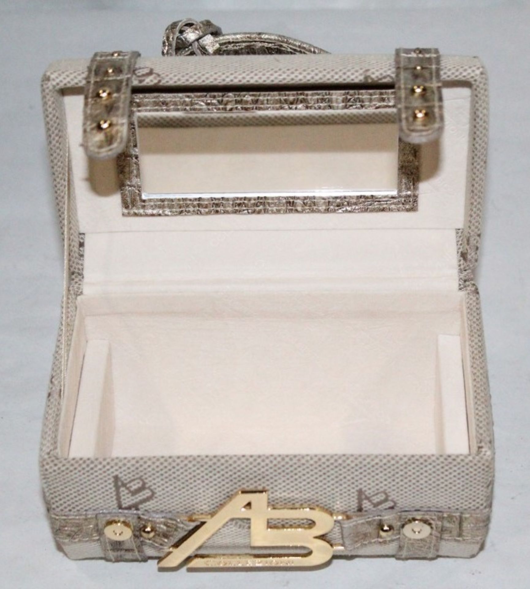 1 x "AB Collezioni" Italian Luxury Jewellery Box (30533) - Ref LT134 – Features A Pull-Out - Image 4 of 5
