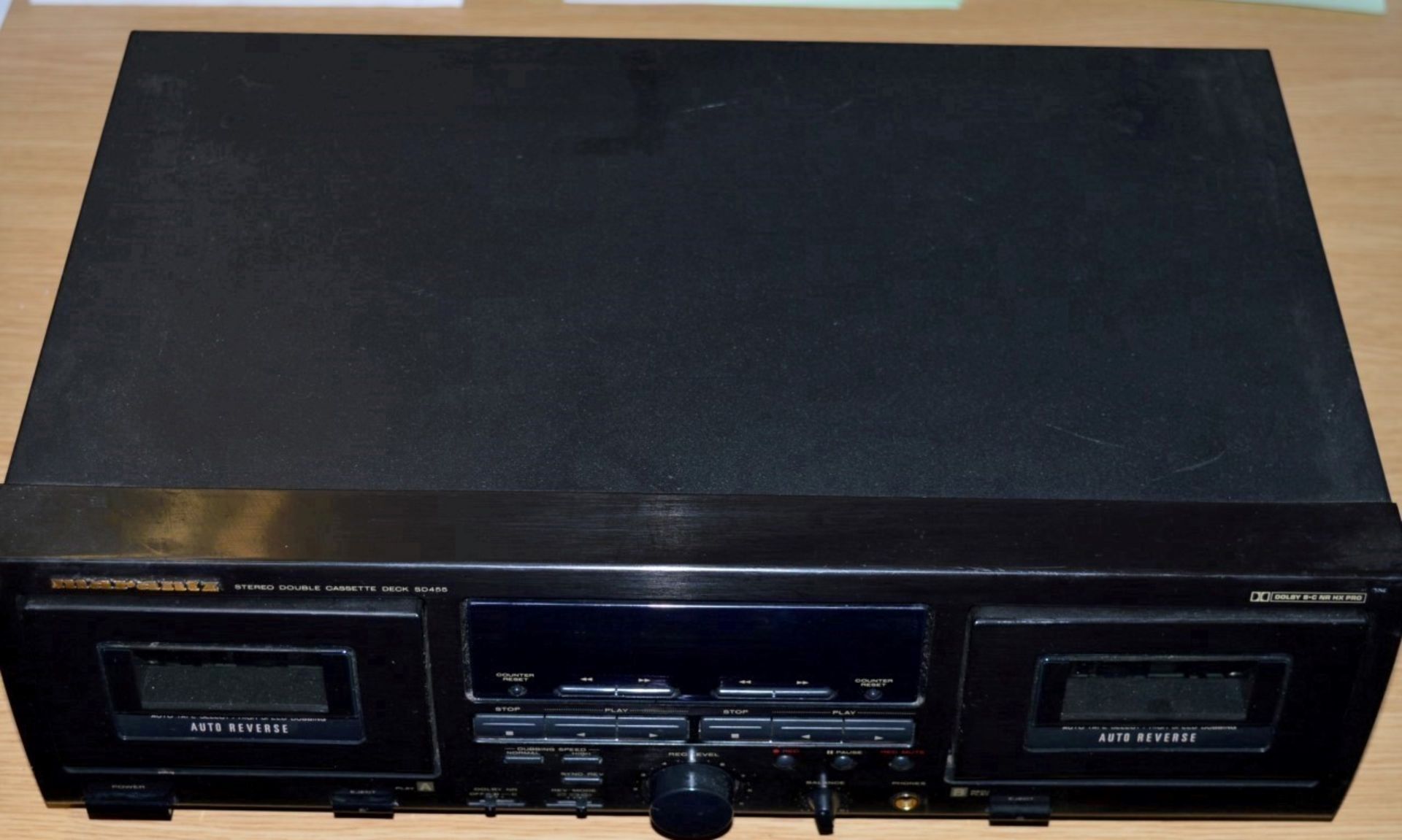 1 x Marantz Stereo Double Cassette Deck - Model SD455 - Working Order - CL010 - Location: Altrincham