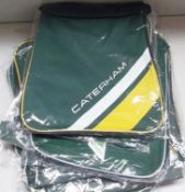 5 x CATERHAM F1 Nylon Backpacks - NEW & SEALED - Lined, With Dual Sholder Straps - CL155 - Ref: